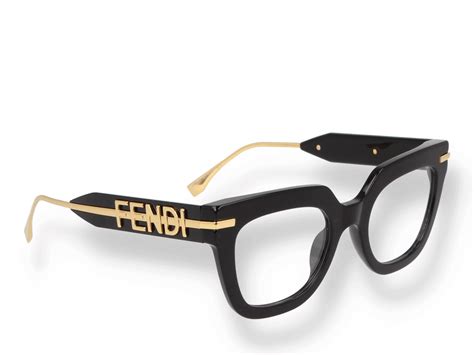 fendi occhiali da vista oro|Fendi First Crystal .